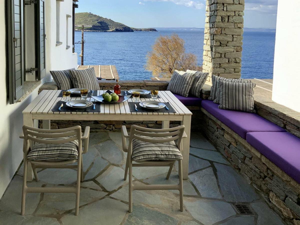 Aqua Blue, Only 100 Meters From The Beach Of Gialiskari Ioulis Εξωτερικό φωτογραφία