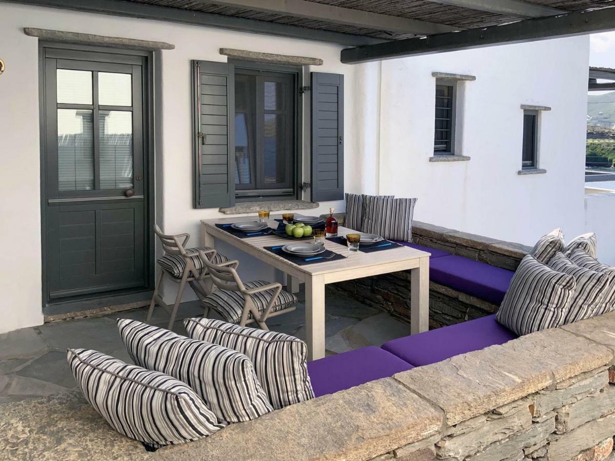 Aqua Blue, Only 100 Meters From The Beach Of Gialiskari Ioulis Εξωτερικό φωτογραφία