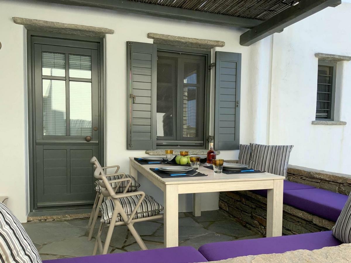 Aqua Blue, Only 100 Meters From The Beach Of Gialiskari Ioulis Εξωτερικό φωτογραφία