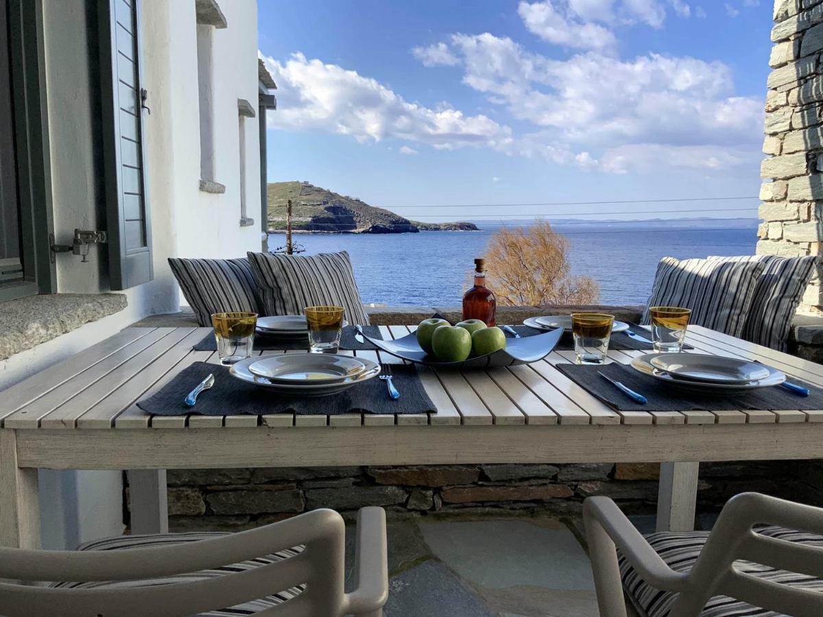 Aqua Blue, Only 100 Meters From The Beach Of Gialiskari Ioulis Εξωτερικό φωτογραφία