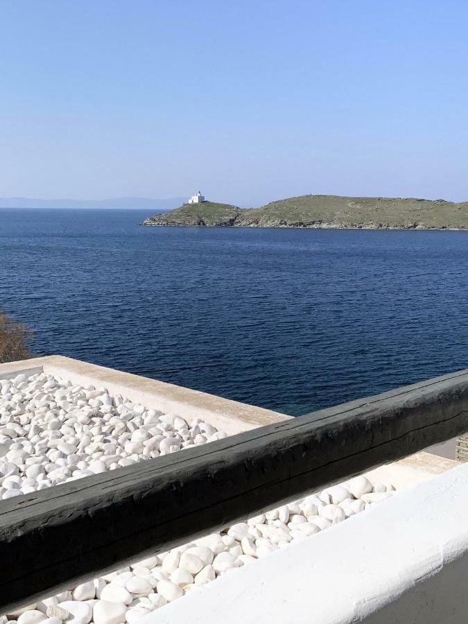 Aqua Blue, Only 100 Meters From The Beach Of Gialiskari Ioulis Εξωτερικό φωτογραφία